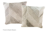 Patchwork Cowhide Pillow 16x16 #A52417 by Hudson Hides
