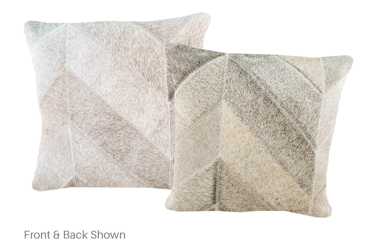 Patchwork Cowhide Pillow #A52418