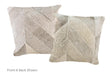 Patchwork Cowhide Pillow 16x16 #A52419 by Hudson Hides