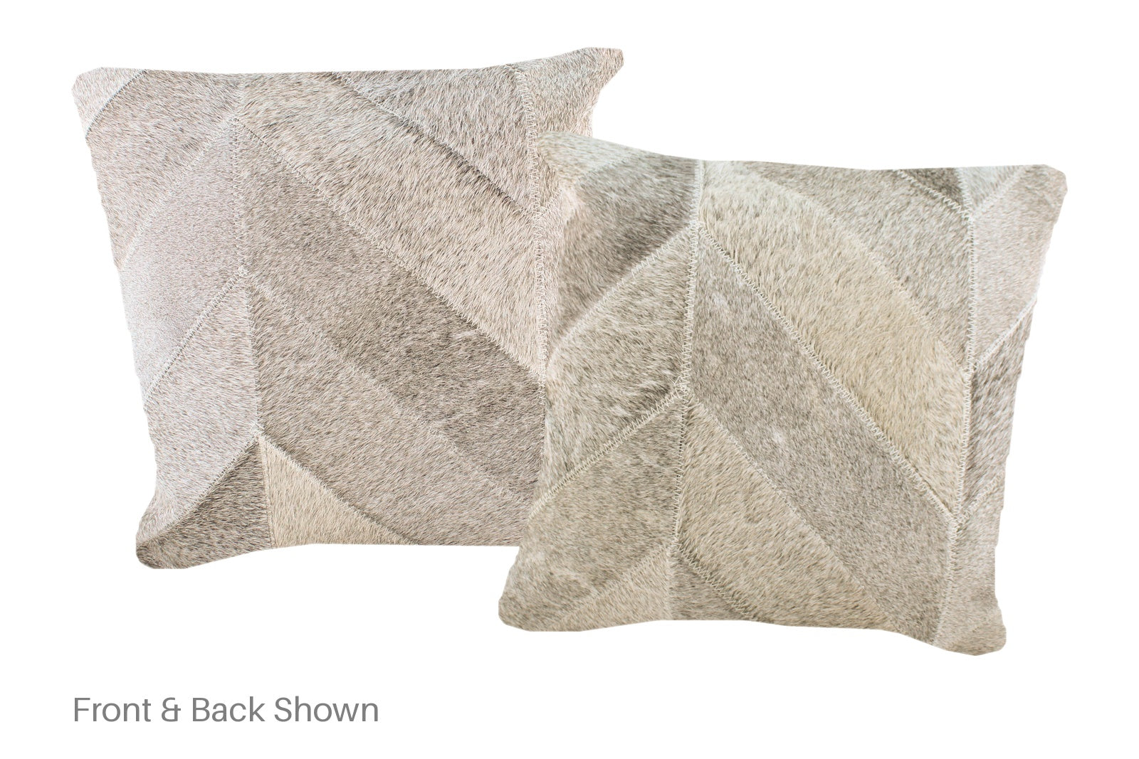 Patchwork Cowhide Pillow #A52419