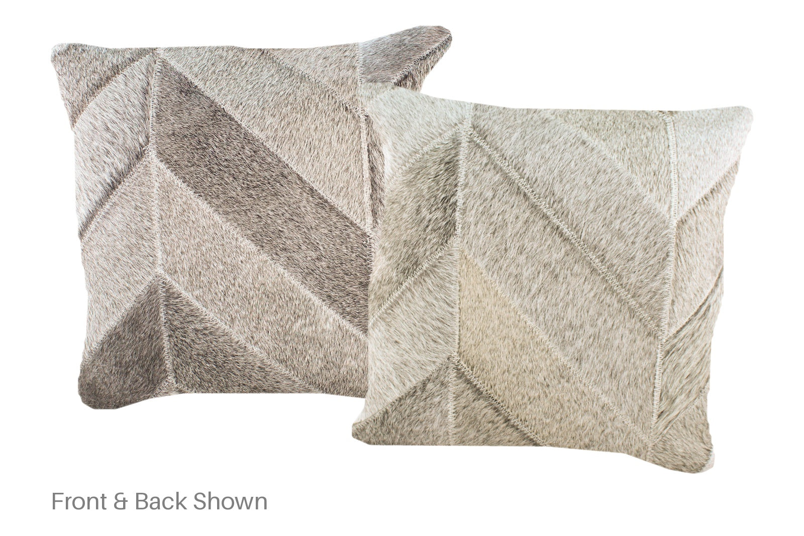 Patchwork Cowhide Pillow #A52420