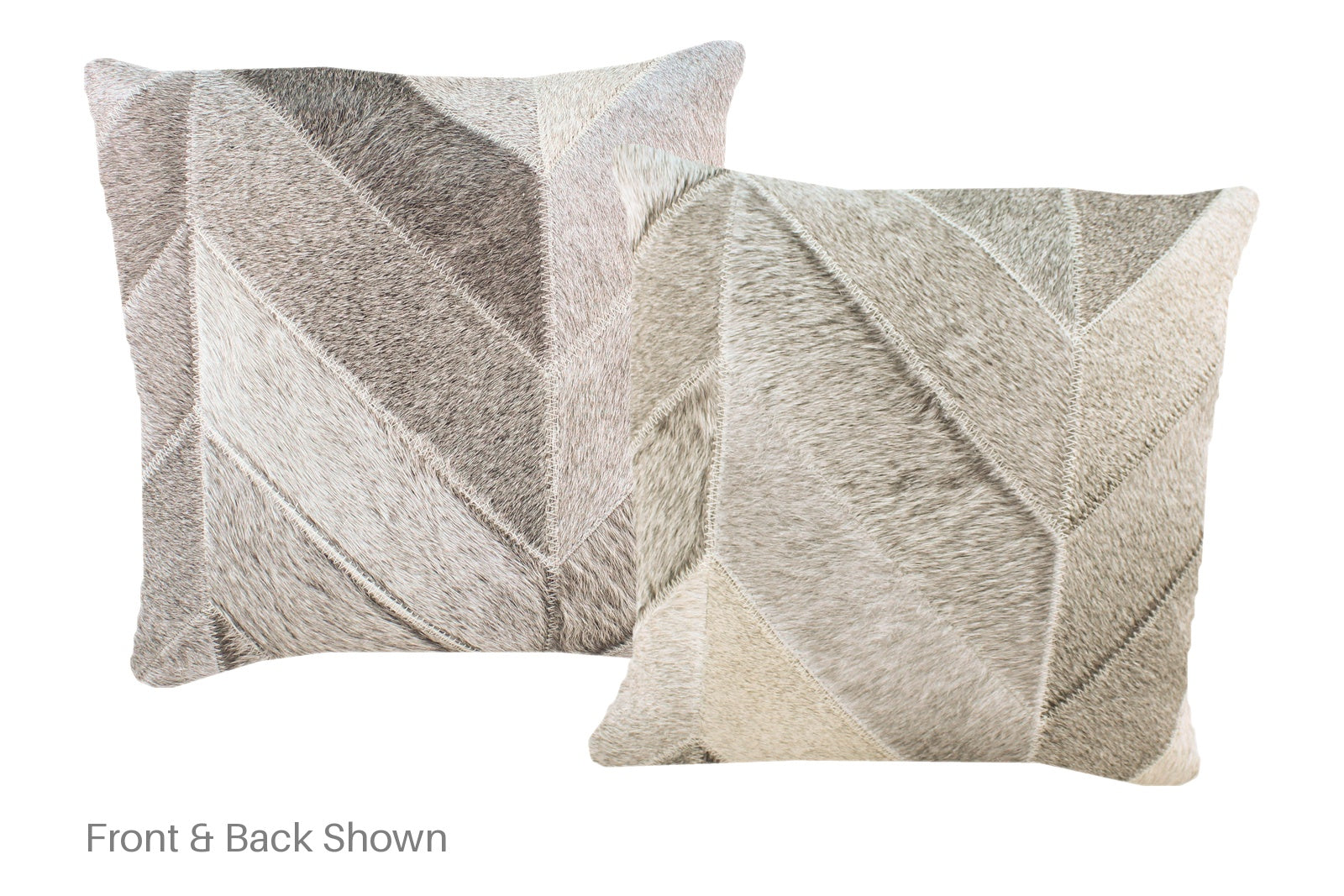 Patchwork Cowhide Pillow #A52421