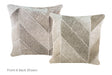 Patchwork Cowhide Pillow 16x16 #A52422 by Hudson Hides