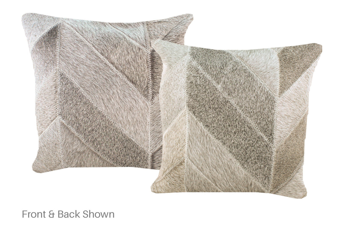 Patchwork Cowhide Pillow #A52422