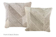Patchwork Cowhide Pillow 16x16 #A52423 by Hudson Hides