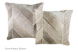 Patchwork Cowhide Pillow 16x16 #A52424 by Hudson Hides