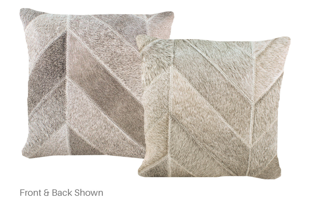 Patchwork Cowhide Pillow #A52427