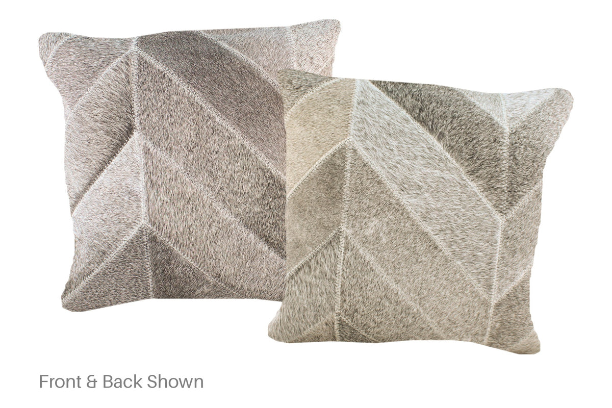 Patchwork Cowhide Pillow #A52428