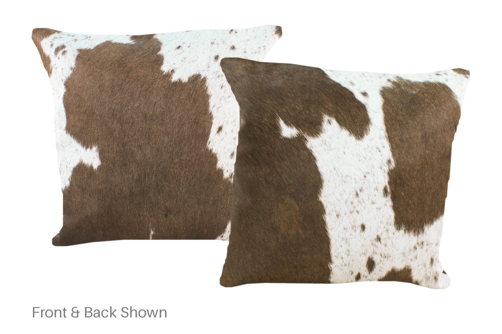 Chocolate Cowhide Pillow #A52431