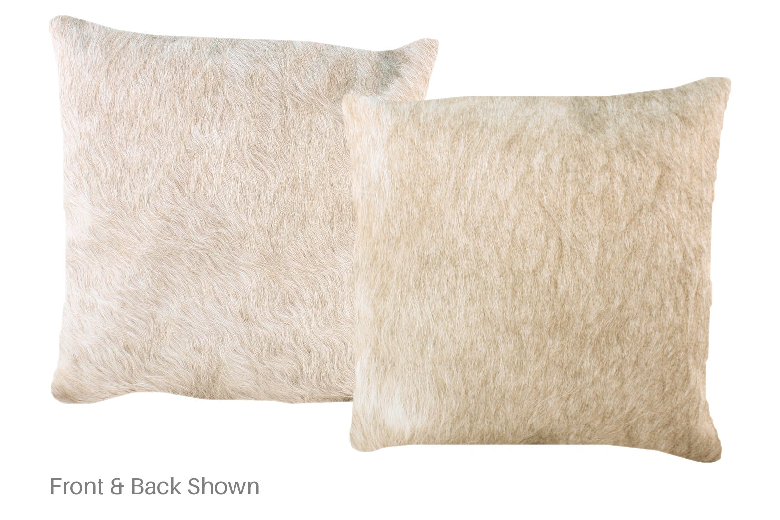 Champagne Cowhide Pillow #A52433