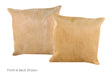Beige Cowhide Pillow 16x16 #A52438 by Hudson Hides