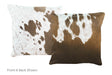 Chocolate Cowhide Pillow 16x16 #A52440 by Hudson Hides