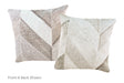 Patchwork Cowhide Pillow 16x16 #A52441 by Hudson Hides