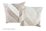 Patchwork Cowhide Pillow 16x16 #A52441 by Hudson Hides
