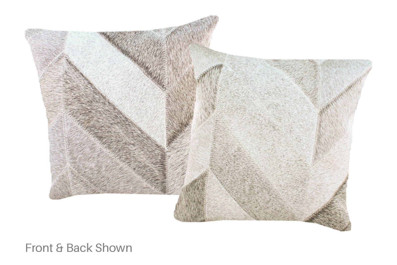 Patchwork Cowhide Pillow #A52441