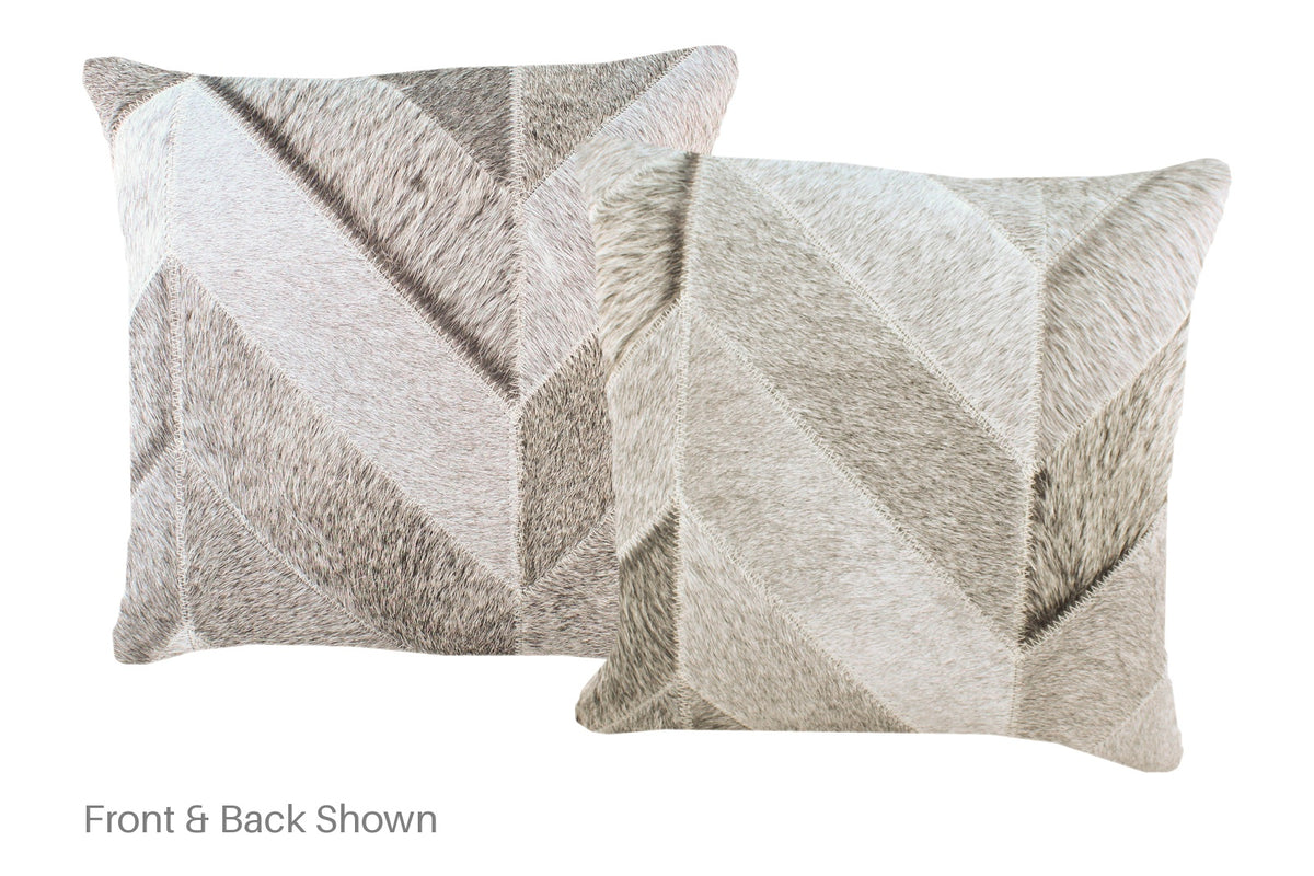 Patchwork Cowhide Pillow #A52442
