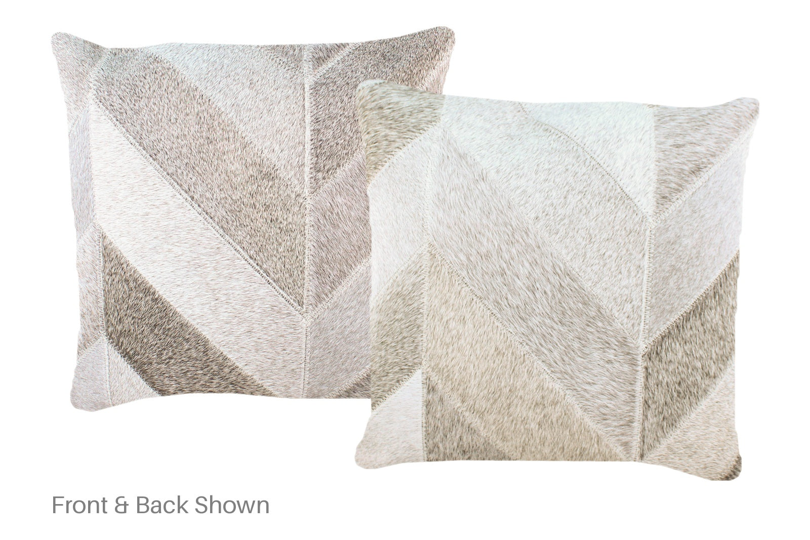 Patchwork Cowhide Pillow #A52443