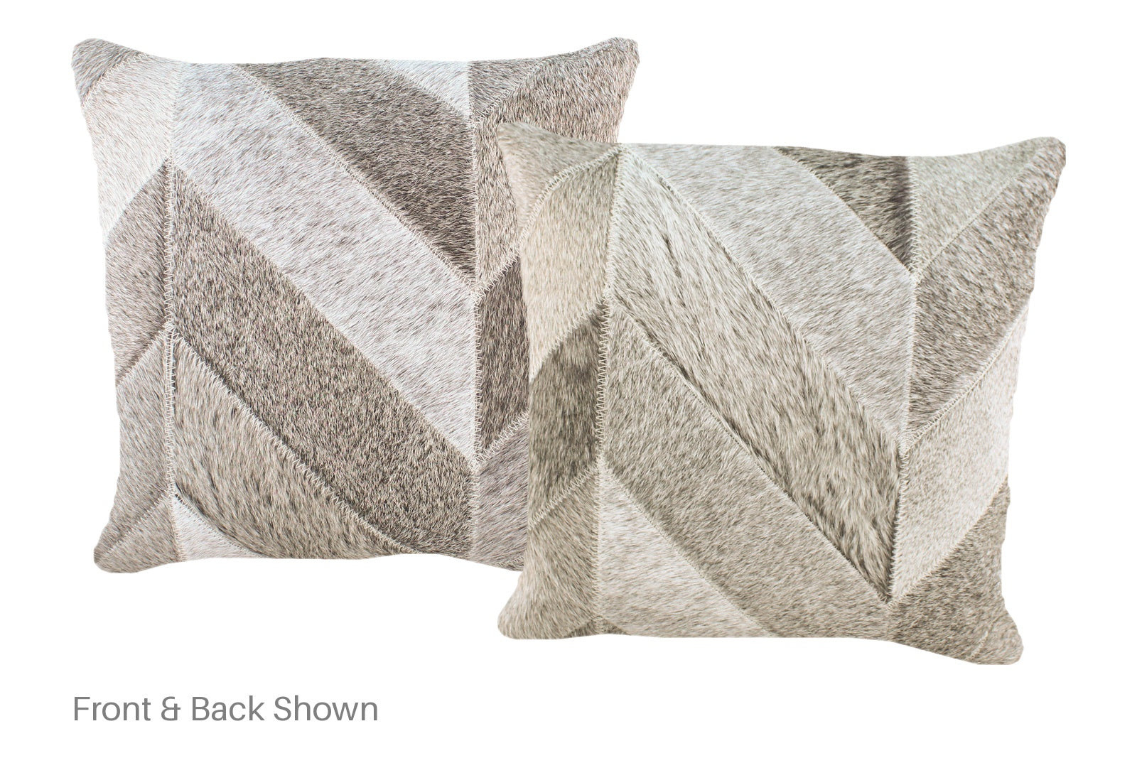 Patchwork Cowhide Pillow #A52444