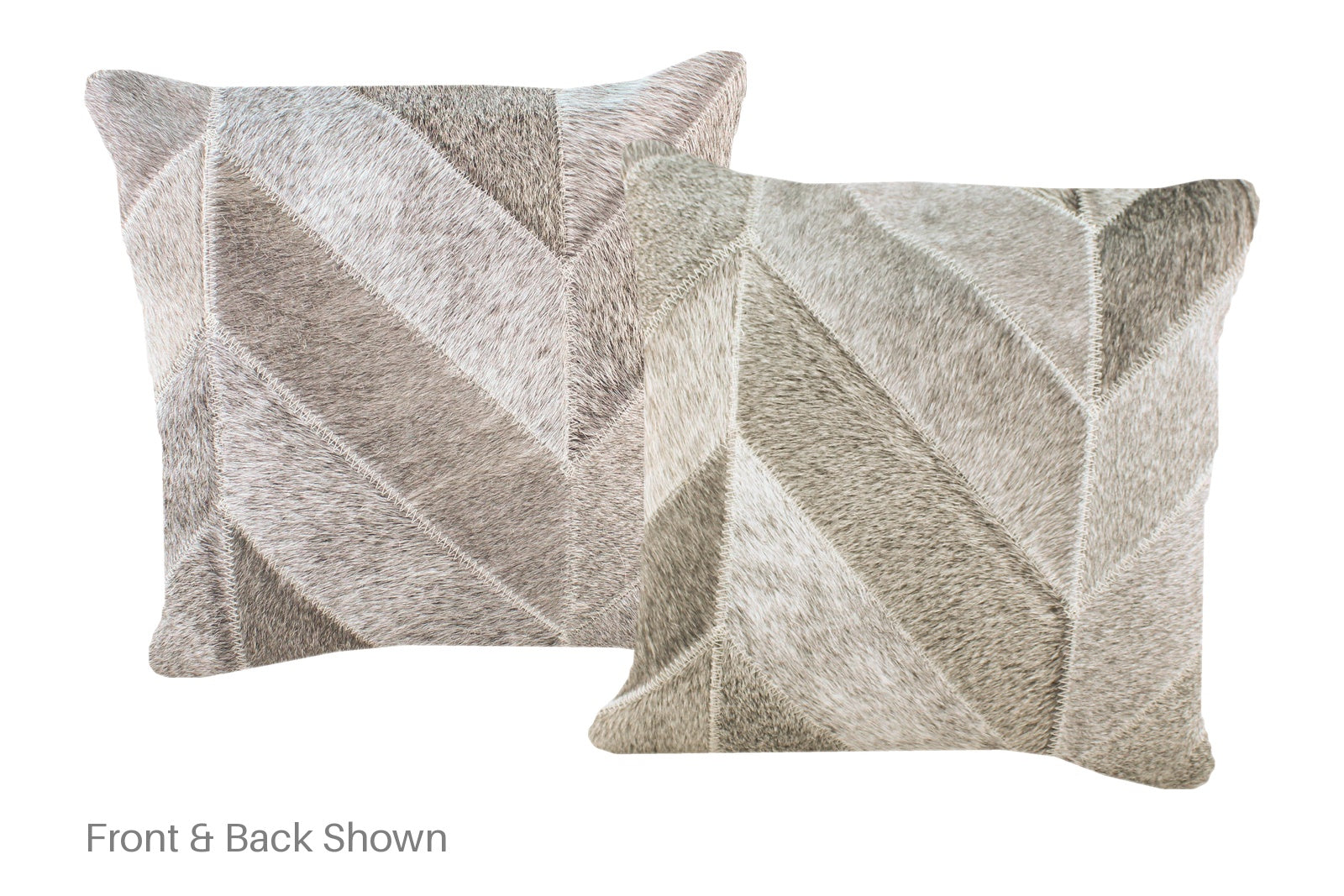 Patchwork Cowhide Pillow #A52446