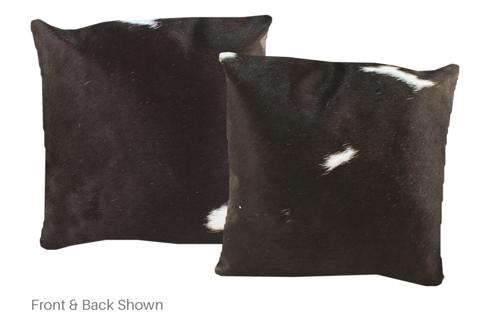 Black and White Cowhide Pillow #A52449