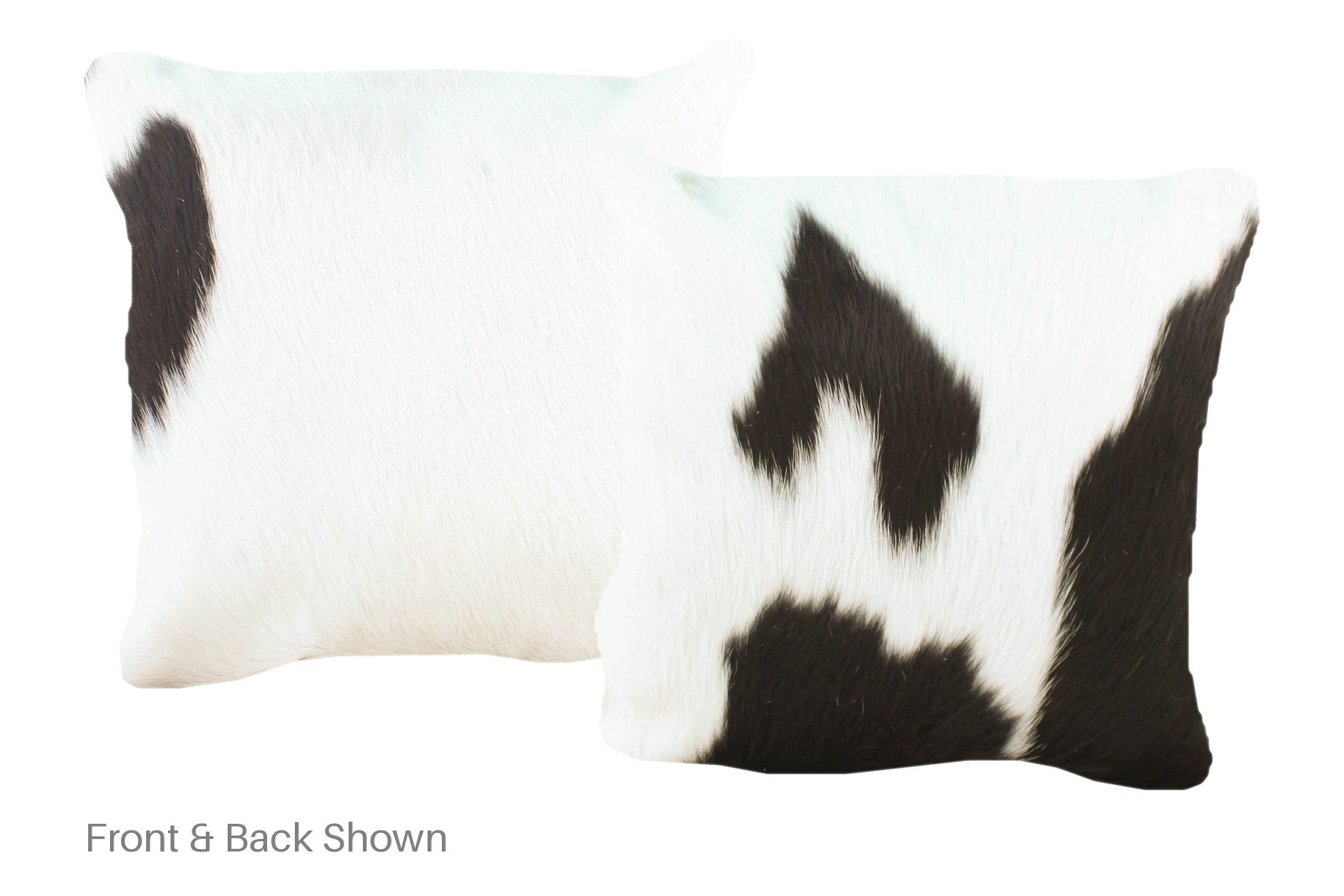 Black and White Cowhide Pillow #A52452