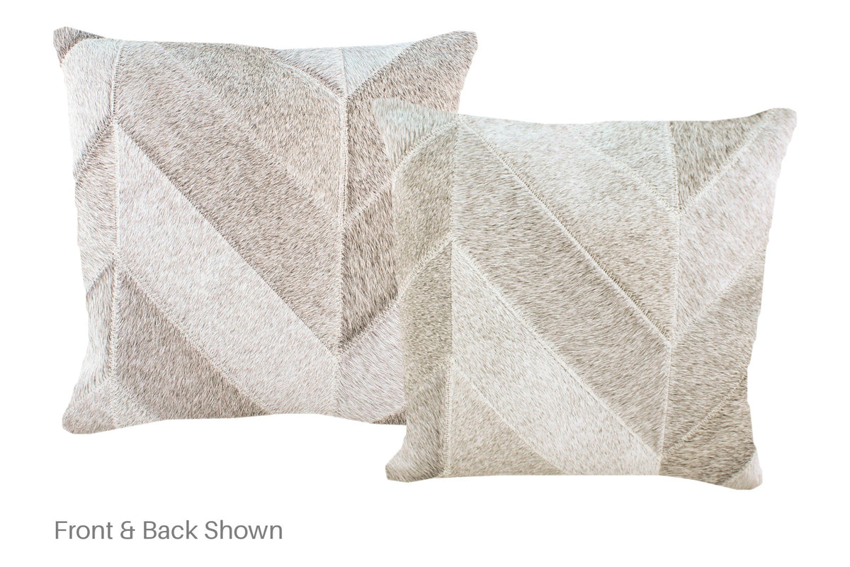 Patchwork Cowhide Pillow #A52460
