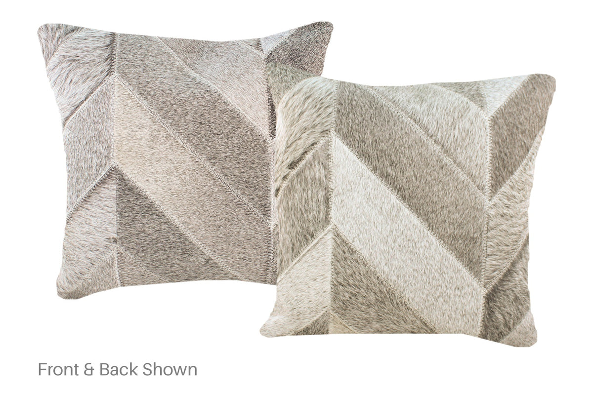 Patchwork Cowhide Pillow #A52461
