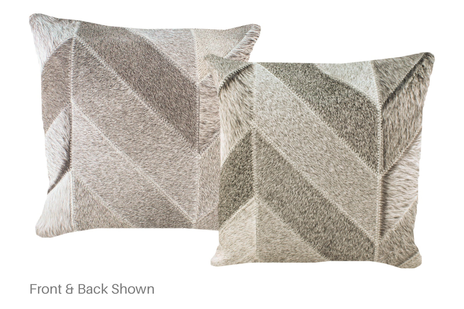 Patchwork Cowhide Pillow #A52462