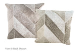 Patchwork Cowhide Pillow 16x16 #A52463 by Hudson Hides