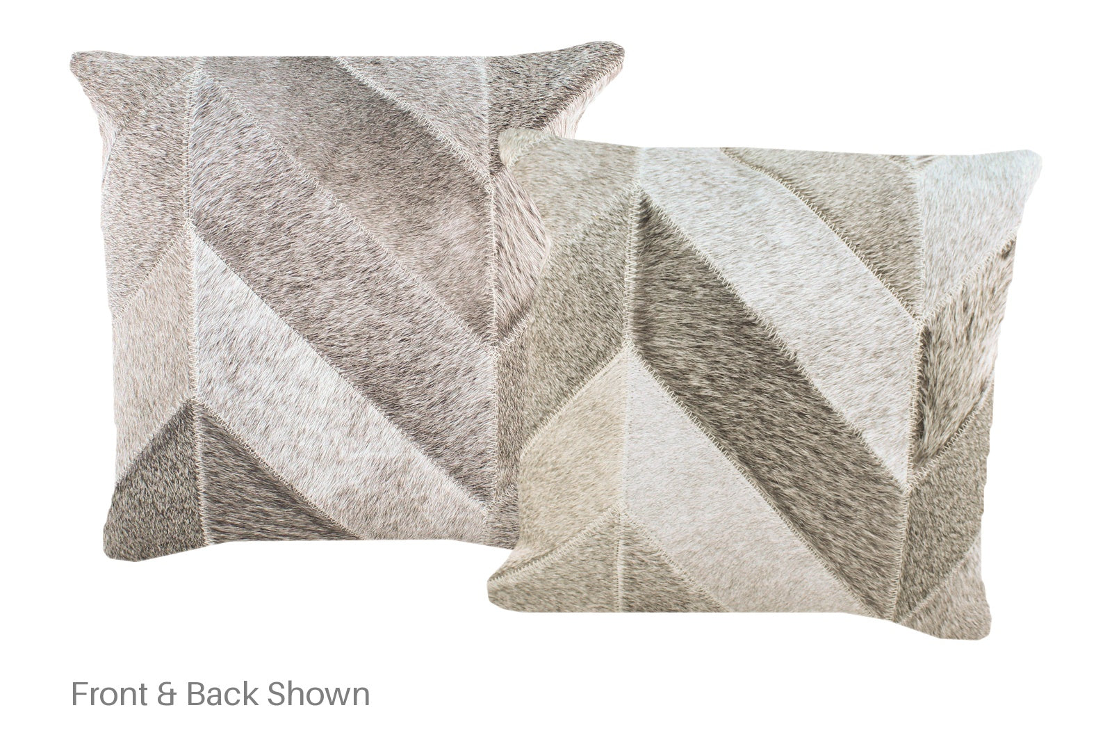 Patchwork Cowhide Pillow #A52463