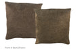 Taupe Cowhide Pillow 16x16 #A52465 by Hudson Hides