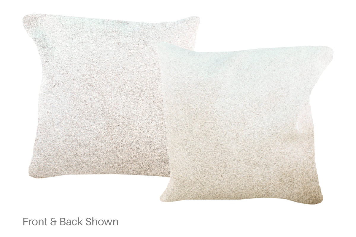 Grey Cowhide Pillow #A52471