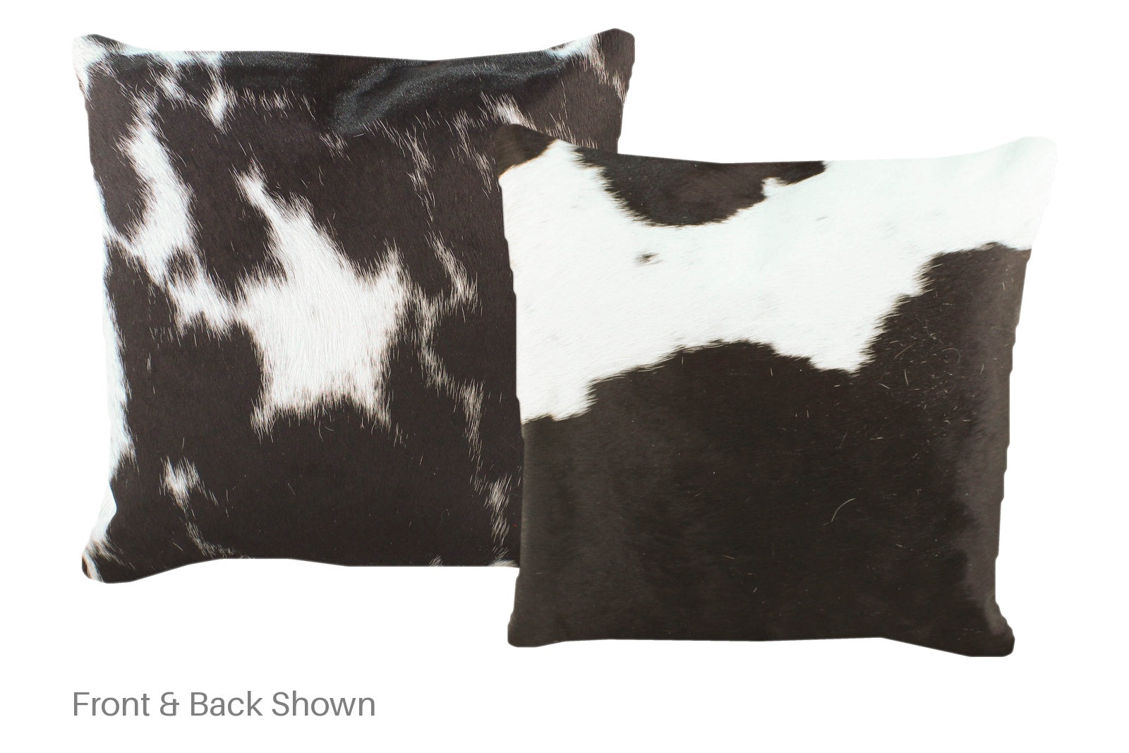 Black and White Cowhide Pillow #A52473