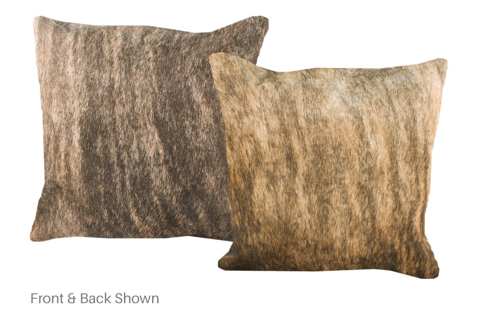Light Brindle Cowhide Pillow #A52474