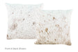 Salt and Pepper Brown Cowhide Pillow 16x16 #A52475 by Hudson Hides