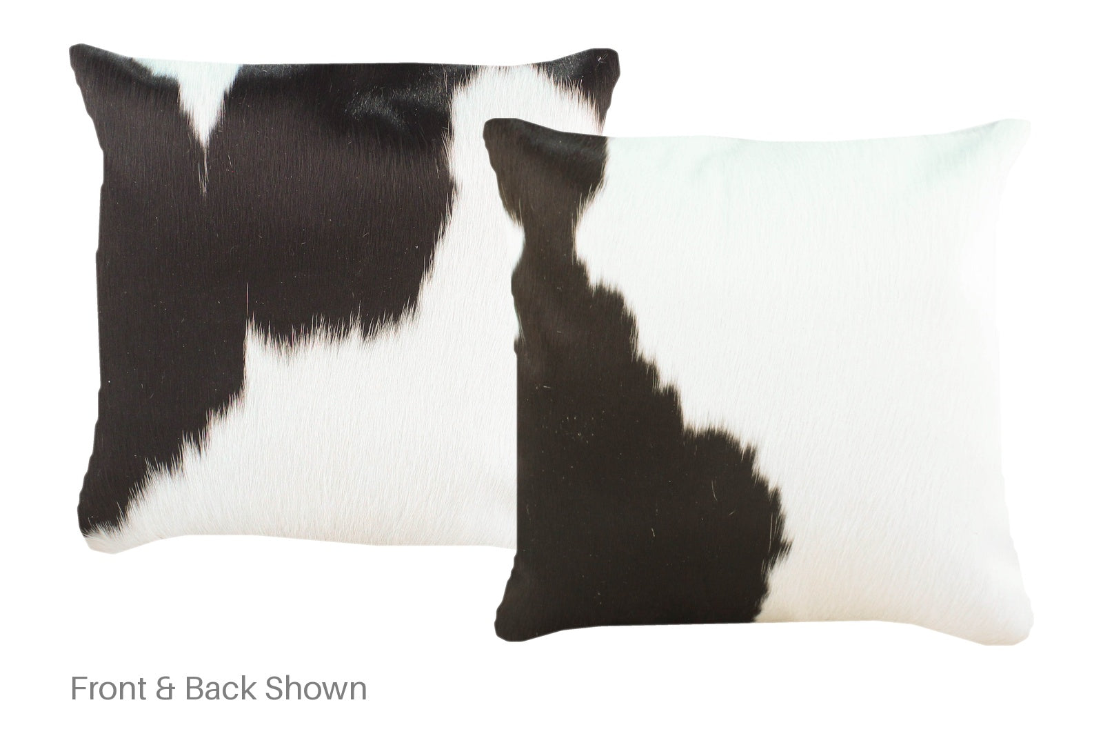 Black and White Cowhide Pillow #A52480