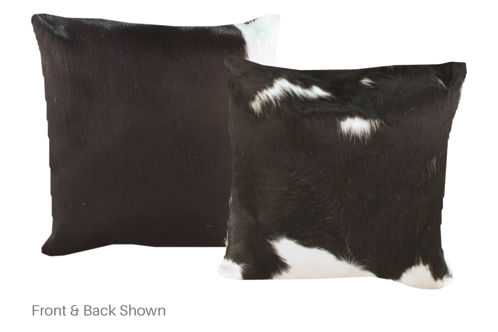 Black and White Cowhide Pillow #A52487