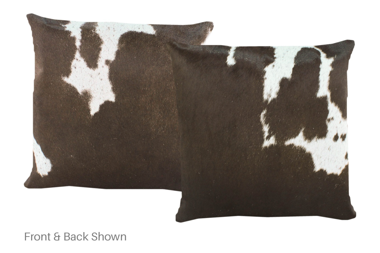 Black and White Cowhide Pillow #A52494