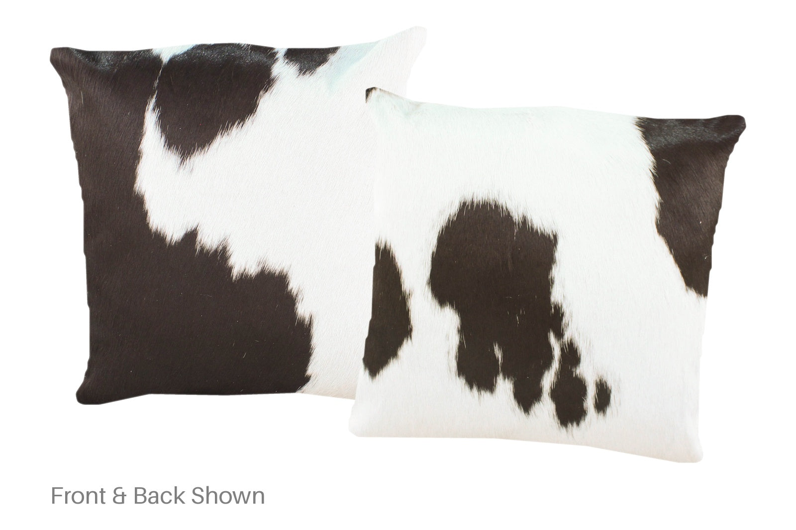 Black and White Cowhide Pillow #A52506