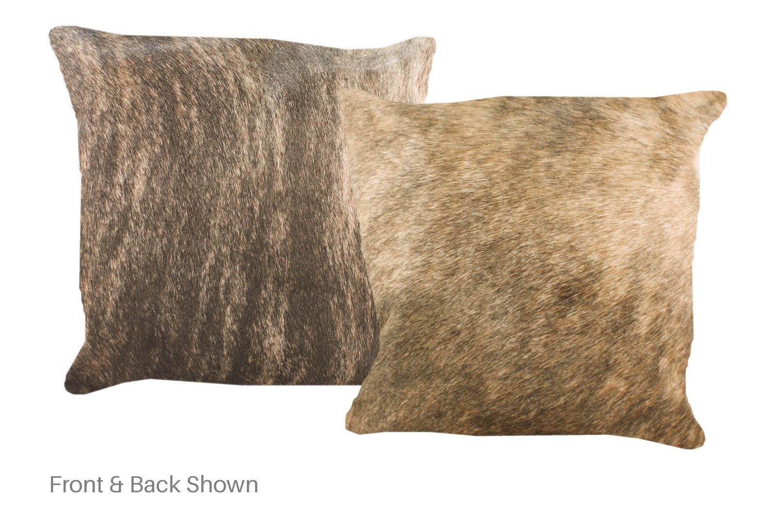 Light Brindle Cowhide Pillow #A52517
