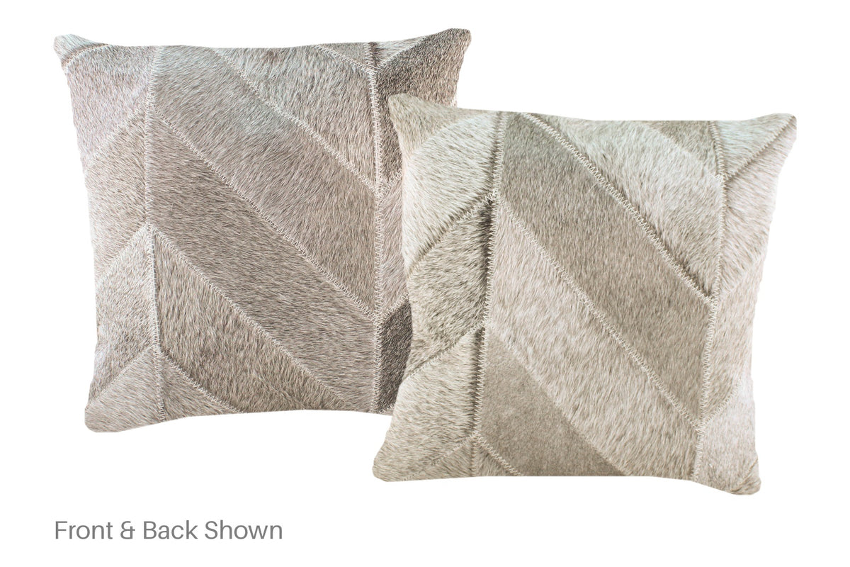 Patchwork Cowhide Pillow #A52519