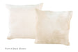 Champagne Cowhide Pillow 16x16 #A52526 by Hudson Hides