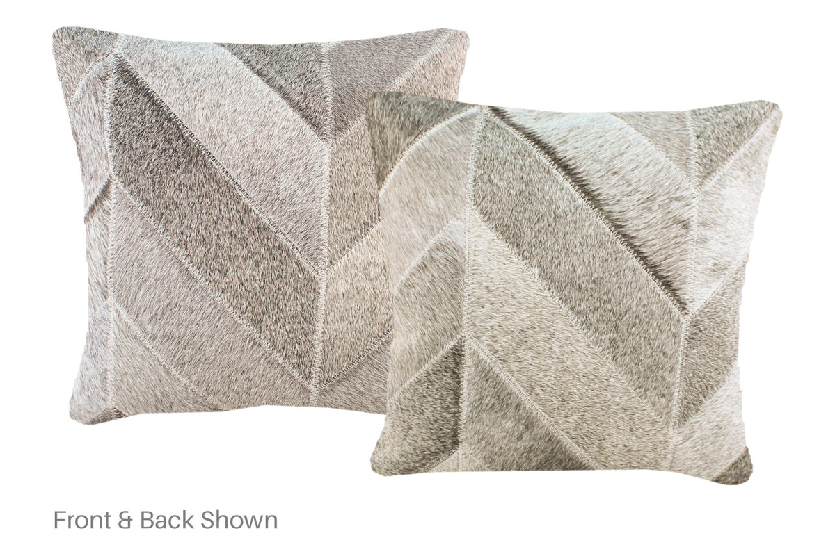 Patchwork Cowhide Pillow #A52527