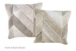 Patchwork Cowhide Pillow 16x16 #A52529 by Hudson Hides
