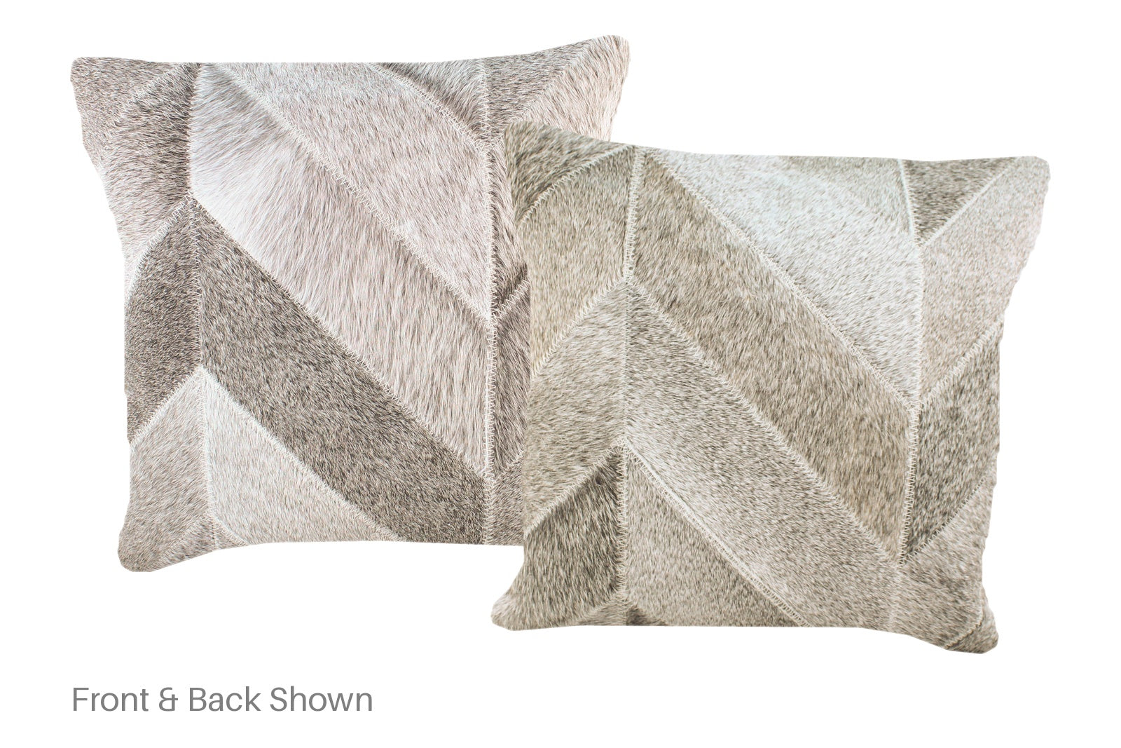 Patchwork Cowhide Pillow #A52529