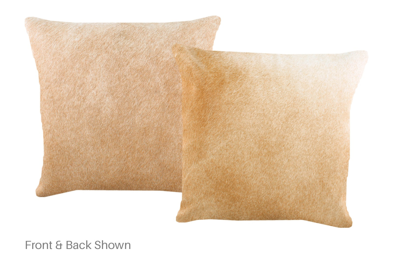 Beige Cowhide Pillow #A52532