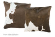 Chocolate Cowhide Pillow 16x16 #A52542 by Hudson Hides