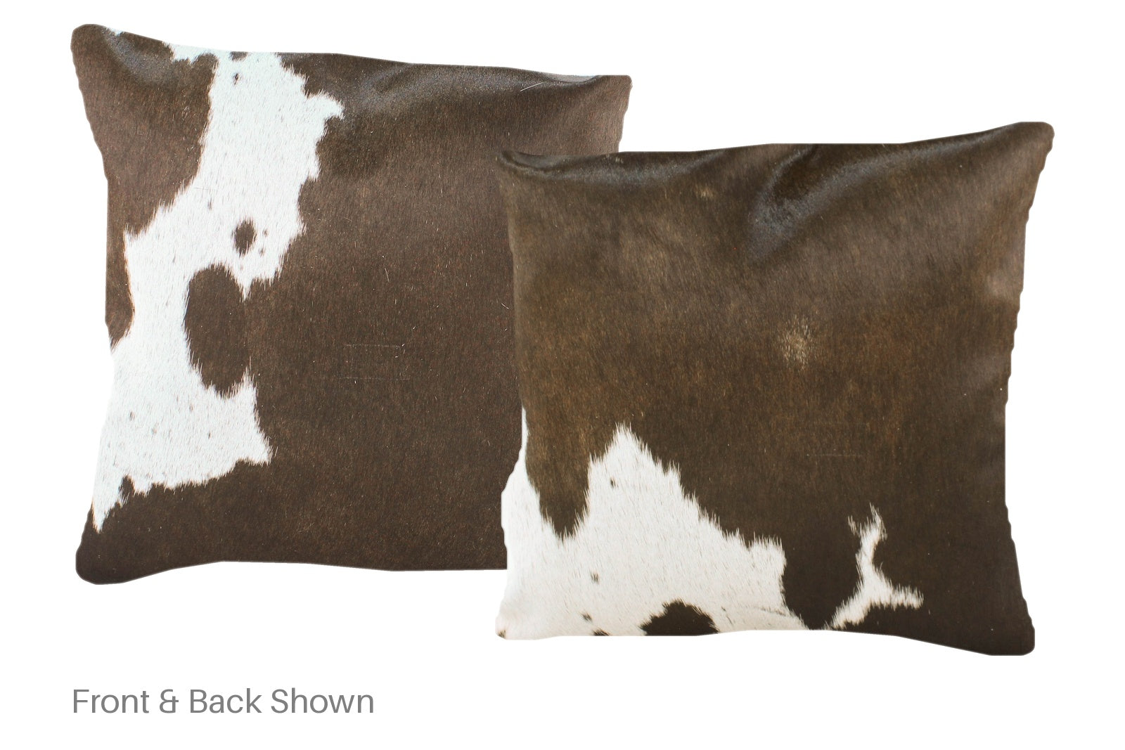 Chocolate Cowhide Pillow #A52542