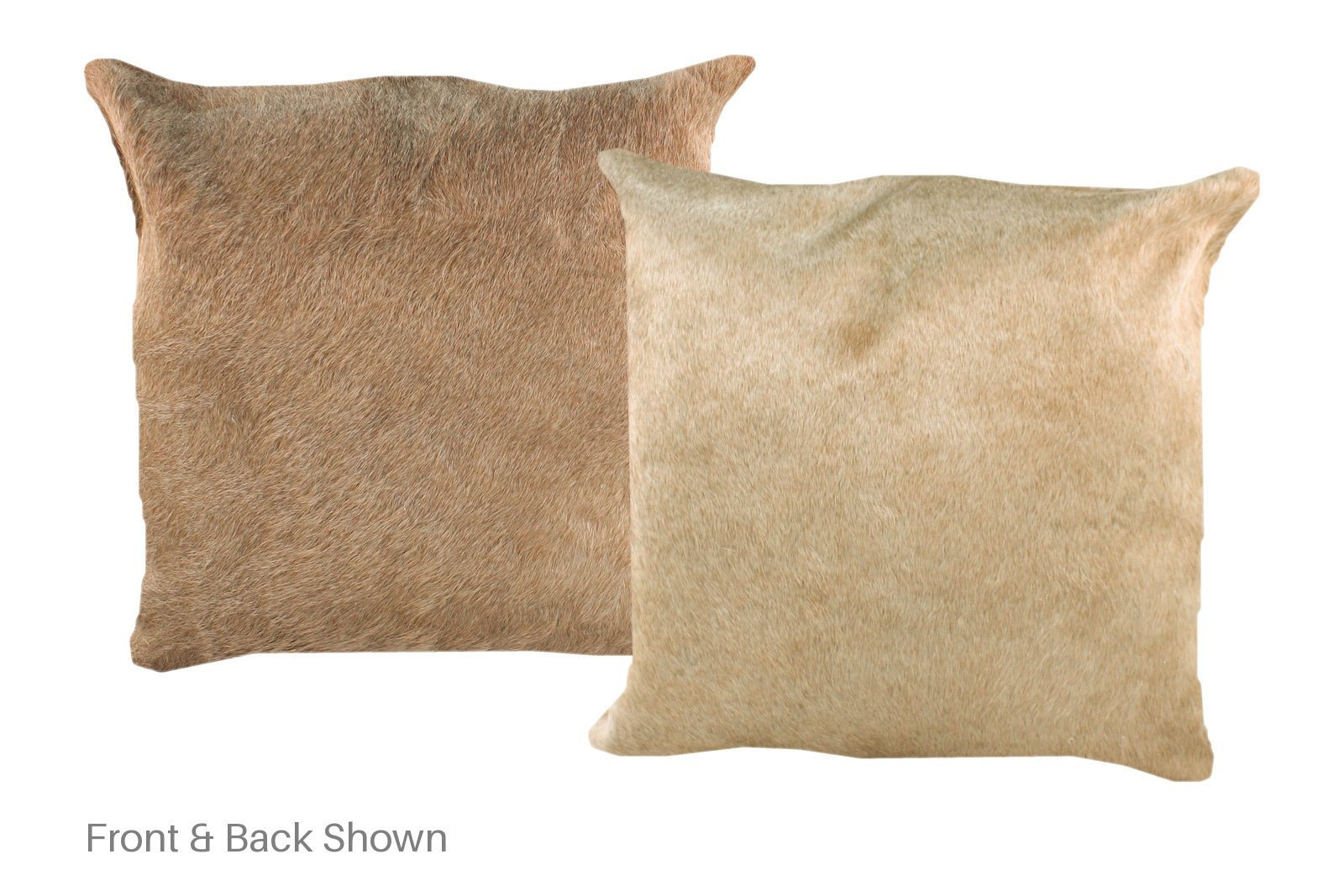 Caramel Cowhide Pillow #A52550