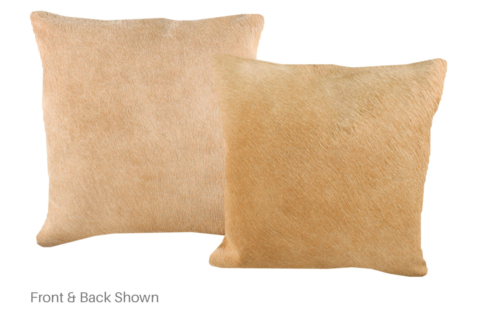 Beige Cowhide Pillow #A52557